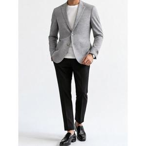 [바쏘옴므]남성SS 마혼방 린넨 슬림핏 콤비 자켓 GRAWSZ1JS18