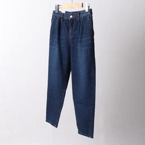 [강물처럼]빅사이즈사랑해요 F803L311 데님기모배기밴딩팬츠 LO