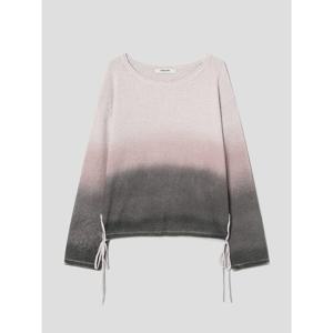 (356351CCAY) [에잇세컨즈] 그라데이션 크랍 풀오버  라이트 핑크