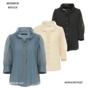 [미니멈]MD 베이직 러플 블라우스 MD MMZBAWB5060 5061 5062 506