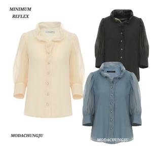 [미니멈]MD 베이직 러플 블라우스 MD MZBAWB5060 5061 5062 506A