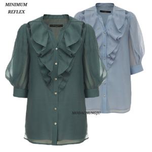 [미니멈]MD 프릴 시스루 블라우스 MD MMZBAWB3030_CJ