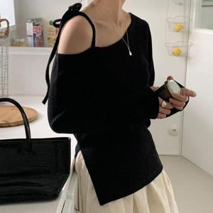 [강물처럼]아이우먼 릴리오프숄더끈스판티 DDU069M603 빅사이즈