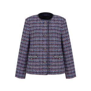 올리비아하슬러 라운드넥 트위드자켓_OHFSJK103