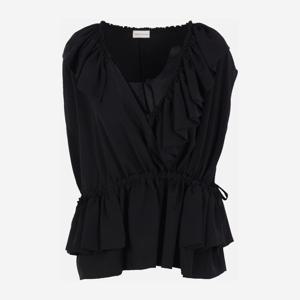 드리스반노튼 브이넥 러플 랩 탑 010710 3078900