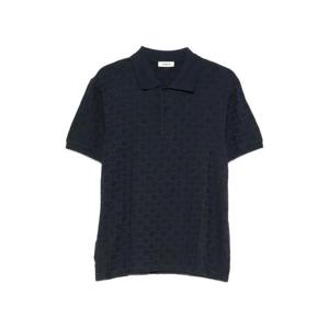 산드로 스퀘어 패턴 폴로 셔츠 SHPTS01778