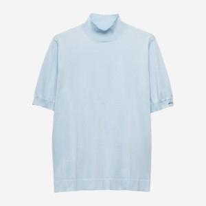 프라다 터틀넥 반팔 티셔츠 UMR681 1811F0012 S OOO