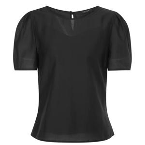 질스튜어트뉴욕   26SS  단색 반팔블라우스 JSBL6B340BK