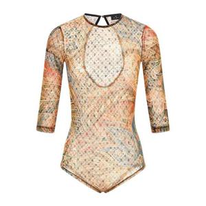 에트로 페이즐리 시어 튤 바디수트 WRJA0184AKI24 X0860