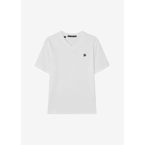 [게스]공용 브이넥 미니로고 반팔티(MQ2K6431)