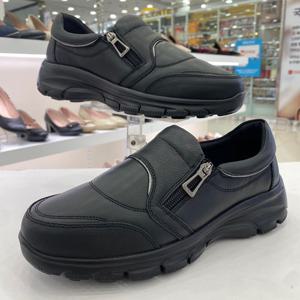 [에스콰이아]여성 지퍼 경량 슬립온 YAEHLF634BK HFSF1A GN_GN