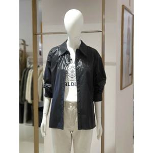 [에꼴드파리]MARIO코팅 재킷형 셔츠 21EB4XWBAM21Z