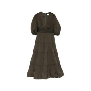 짐머만 미디 원피스 3905DS26ROLV Green