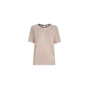 26 SS Brunello Cucinelli 스트라이프 패턴 티셔츠 MQ977DU500C2095 TP452101461