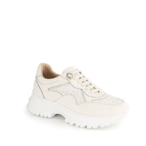 [랜드로바(여성화)]여성 키높이 트위드 경량 스니커즈 LANOXC5835WK9 화이트