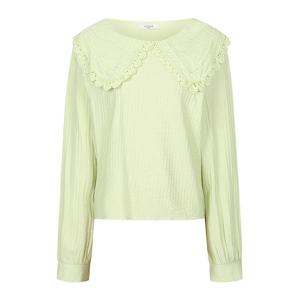 [레코브][레코브] 레이스 빅카라 블라우스(LC31D4BL506X)