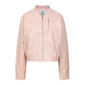 [레코브][레코브] 나염 레더 점퍼(LC61D3JP505X)