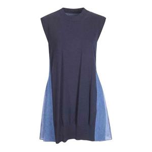 사카이 미디 스커트 2608472210 Denim