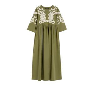 위켄드막스마라 미디 원피스 2615221012600 TILDE002 KAKI RICAM