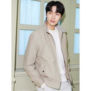 [BY파크랜드][오스틴리드]베이지 헤링턴 풀라이닝 블루종-A1OB24