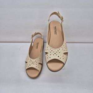 [허시파피]여성 발편한  경량 천연 염소가죽 샌들 FQ025_A_HDD