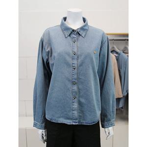 [화이트호스]단추데님셔츠 A261209