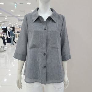 [크레송]깔끔한칠부소매블라우스  ODCPBP55_US