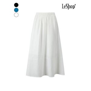 [르샵]플레인 밴딩 플레어 스커트 (BQ3SK008A)