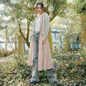 [써스데이아일랜드][KiiiKiii 착용] 프릴 요크 풀오픈 원피스(T262MOP138W)