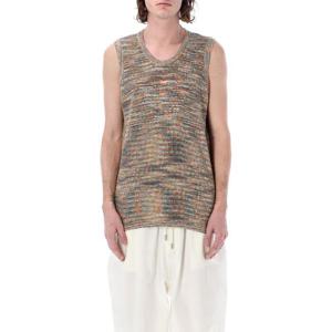 23SS 엠프리오 아르마니 탱크 탑 with 로고 in front 3R1HZ11M6EZF212 TP573954071