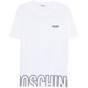 모스키노 반팔 티셔츠 A070844190001 WHITE