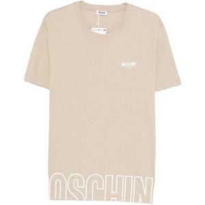 모스키노 반팔 티셔츠 A070844190081 BEIGE