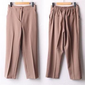 [강물처럼]빅사이즈 010 무지스판어톰슬랙스 DPEA917 (6348212A)