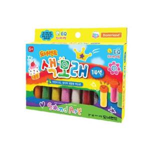 도너랜드 색모래 14색 세트 모래놀이