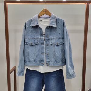 [무자크]큐빅포인트숏청자켓MQ3WJK06_GN