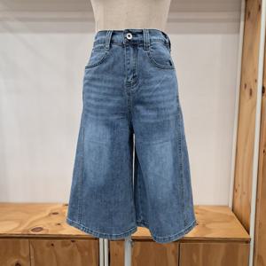 [레코브]7부사선절개버뮤다데님LC41F6DP009X_YS