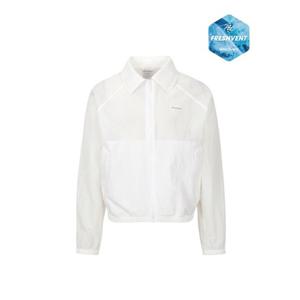 디스커버리 26S S 여름  여성 프레시벤트 카라형 크롭 바람막이