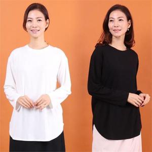 [강물처럼]아이우먼 피치기모라운드롱티 WW7948M011 빅사이즈 (6