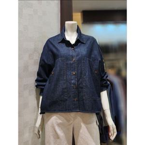 [벨라디터치]MARIOV3G1BL27 생지 데님 셔츠