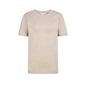 헤지스 여성 26SS 아이코닉 코튼모달 반팔 티셔츠 멜란지베이지 HSTS6B311I2