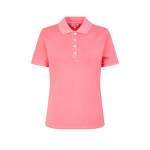 헤지스 여성 26SS 아이코닉 슬림핏 반팔 피케 티셔츠 핑크 HSTS6BC31P2