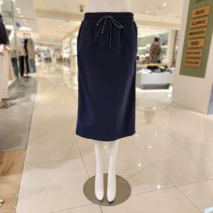 플라스틱아일랜드  (PS2WS361) 배색삥 스커트