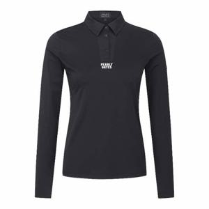 파리게이츠골프긴팔티 NQC 521D2TO701_BK 여성 로고 칼라 냉감 긴팔 티셔츠