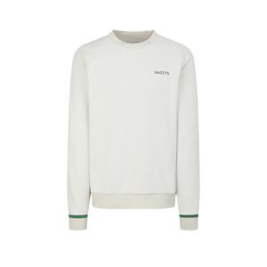 헤지스 골프 26SS 베이지 남성 캡슐 모티브 퍼피 자수 라운드넥 맨투맨 HUTS6B252I1