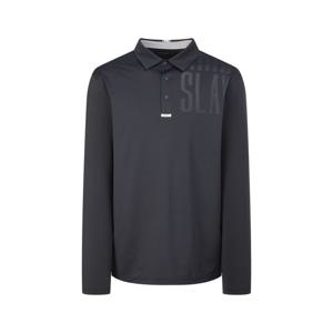 헤지스 골프 26SS 블랙 남성 소매 냉감 하이브리드 티셔츠 HUTS6B312BK