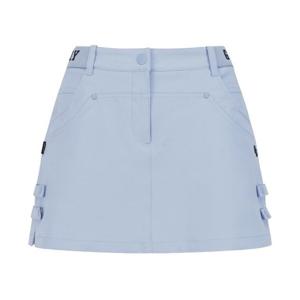M 파리게이츠골프스커트 NQC 521E2PS407_BL 여성 버튼 탭 큐롯 스커트
