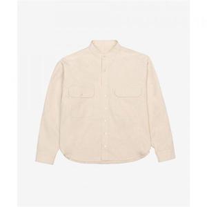 벤시몽 MANDARIN COLLAR SHIRT - IVORY 423840