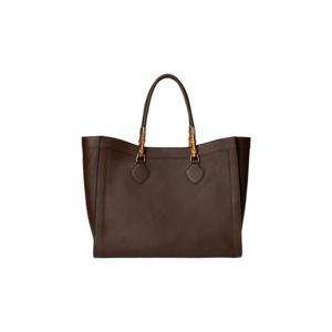 구찌 뱀부 토트 라지 백 브라운 A0022V-AAG22-2742