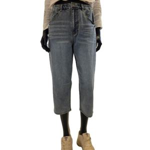 [지프](남여공용)8부 다트 베기 데님팬츠(JR2DPU751)