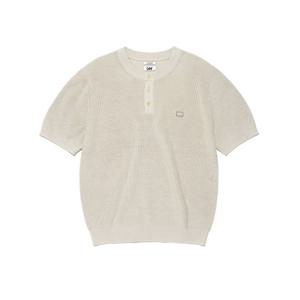 LEE 헨리넥 반팔 니트 B1 LE2602KT03 IE